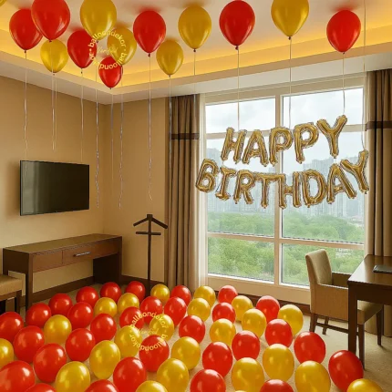 Simple Balloon Decor for Home